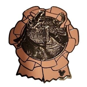 Disney Pin Bedknobs and Broomsticks Secretary Bird 75128 Hidden Mickey Pink 2010